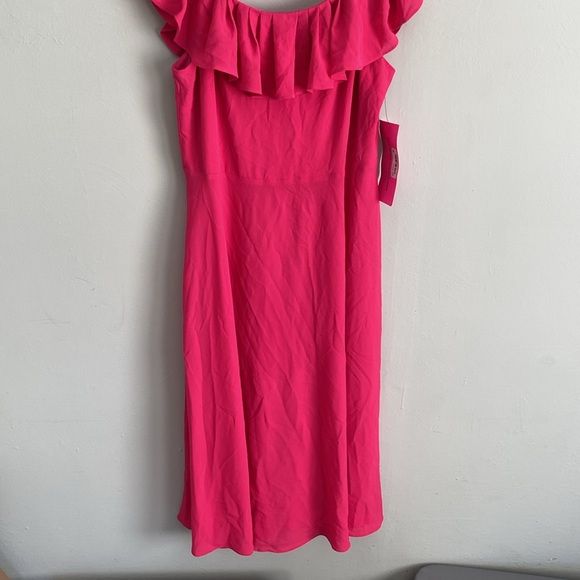 Betsy Johnson Hot Pink midi women’s dress size 12 - Picture 3 of 8